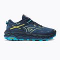 Scarpe da corsa da uomo Mizuno Wave Mujin 10 dress blues/verde brillante/swim cap 2