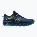 Scarpe da corsa da uomo Mizuno Wave Mujin 10 dress blues/verde brillante/swim cap 8