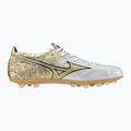 Scarpe da calcio da uomo Mizuno Alpha Japan AG bianco/oro/nero