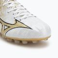 Scarpe da calcio da uomo Mizuno Alpha Japan AG bianco/oro/nero 7