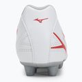 Scarpe da calcio Mizuno Monarcida Neo III Select Jr MD da bambino bianco/rosso radiante 6