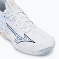 Scarpe da pallavolo donna Mizuno Wave Momentum 3 bianco/marino peonia/pesca parfait 7