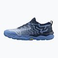 Scarpe da corsa da donna Mizuno Wave Daichi 8 ebbro e fluido/bianco/azzurro 2
