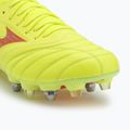 Scarpe da calcio Mizuno Morelia Neo IV β Elite MIX giallo sicurezza/fiery coral 2/giallo sicurezza uomo 7