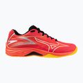 Mizuno Lightning Star Z7 scarpe da pallavolo per bambini rosso radioso/bianco/carota 8