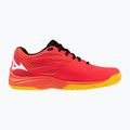 Mizuno Lightning Star Z7 scarpe da pallavolo per bambini rosso radioso/bianco/carota 9