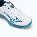 Scarpe da pallavolo Mizuno Lightning Star Z7 bianco/blu marina/argento per bambini 7