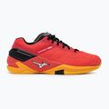 Scarpe da pallamano da uomo Mizuno Wave Stealth Neo rosso radioso/bianco/carota 2