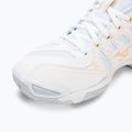 Scarpe da pallavolo donna Mizuno Wave Voltage bianco/pesca parfait/blu alogeno 7