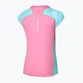 Maglietta da corsa da donna Mizuno Aero Tee lilla chiffon 2