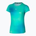 Maglietta da corsa da donna Mizuno Impulse Core Graphic Tee blu uovo