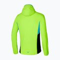 Giacca Mizuno Alpha Uomo Giacca da corsa lime 2