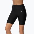 Pantaloncini da corsa da donna Mizuno Impulse Core Mid Tight nero