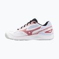 Scarpe da pallamano Mizuno Stealth Star 2 bianco/salsa/nero 8