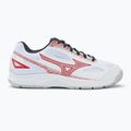 Scarpe da pallamano Mizuno Stealth Star 2 bianco/salsa/nero 2