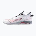 Scarpe da pallamano da uomo Mizuno Wave Mirage 5 bianco/salsa/nero 8