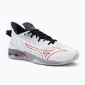 Scarpe da pallamano da uomo Mizuno Wave Mirage 5 bianco/salsa/nero