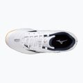 Mizuno Wave Drive 9 scarpe da tennis bianco/blu/oro 5