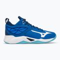 Scarpe da pallavolo da donna Mizuno Wave Dimension Mid blu mugen/bianco/blu estense 2