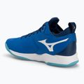 Scarpe da pallavolo da donna Mizuno Wave Dimension Mid blu mugen/bianco/blu estense 3