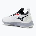 Scarpe da pallavolo da uomo Mizuno Wave Momentum 3 bianco/salsa/nero 3