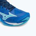 Scarpe da pallavolo da uomo Mizuno Wave Momentum 3 Mid blu mugen/bianco/blu estate 7