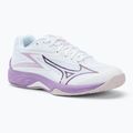 Scarpe da pallavolo per bambini Mizuno Lightning Star Z7 bianco/viola patrizia/coppia