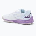 Scarpe da pallavolo per bambini Mizuno Lightning Star Z7 bianco/viola patrizia/coppia 3