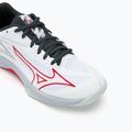 Scarpe da pallavolo per bambini Mizuno Lightning Star Z7 bianco/salsa/nero 7