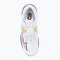 Scarpe da pallavolo da donna Mizuno Wave Lightning Z8 bianco/patria viola/quince 5