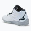 Scarpe da pallavolo da uomo Mizuno Thunder Blade Z Mid bianco/salsa/nero 3