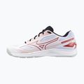 Scarpe da pallavolo Mizuno Cyclone Speed 4 bianco/salsa/nero 8