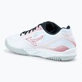 Scarpe da pallavolo Mizuno Cyclone Speed 4 bianco/salsa/nero 3