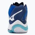 Scarpe da pallavolo da uomo Mizuno Wave Lightning Z8 Mid blu mugen/bianco/blu estense 6