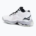 Scarpe da pallavolo Mizuno Wave Lightning Z8 Mid bianco/salsa/nero 3