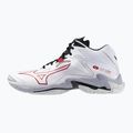 Scarpe da pallavolo Mizuno Wave Lightning Z8 Mid bianco/salsa/nero