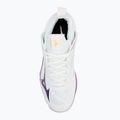 Scarpe da pallavolo da donna Mizuno Wave Dimension bianco/viola patrizia/vintage 5