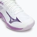 Scarpe da pallavolo da donna Mizuno Wave Dimension bianco/viola patrizia/vintage 7