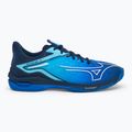 Scarpe da tennis da uomo Mizuno Wave Exceed Tour 6 AC blu mugen/bianco/azzurro vestito 2