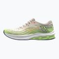 Scarpe da corsa da donna Mizuno Wave Skyrise 5 pristine/vibrant orange/mizuno neo lime 8