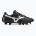 Scarpe da calcio Mizuno Morelia II Pro MD uomo nero/galassia argento/ombra scura 2