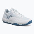 Scarpe da tennis da donna Mizuno Wave Enforce Court CC bianco/blu parigino/ plein air