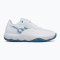 Scarpe da tennis da donna Mizuno Wave Enforce Court CC bianco/blu parigino/ plein air 2