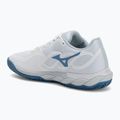 Scarpe da tennis da donna Mizuno Wave Enforce Court CC bianco/blu parigino/ plein air 3
