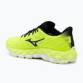 Scarpe da corsa da uomo Mizuno Wave Sky 8 mizuno neo lime/nero/bianco 3