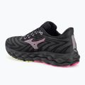 Scarpe da corsa da uomo Mizuno Wave Sky 8 nero/argento/rosa tetra 3