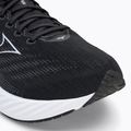 Scarpe da corsa da uomo Mizuno Wave Rider 28 2E nero/argento/ebano 7