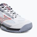 Uomo Mizuno Break Shot 4 Padel bianco/salsa/aleuziano padel scarpa 7