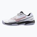Uomo Mizuno Break Shot 4 Padel bianco/salsa/aleuziano padel scarpa