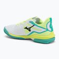 Scarpe da tennis donna Mizuno Wave Exceed Tour 6 CC W bianco/nero/mizuno neo lime 3